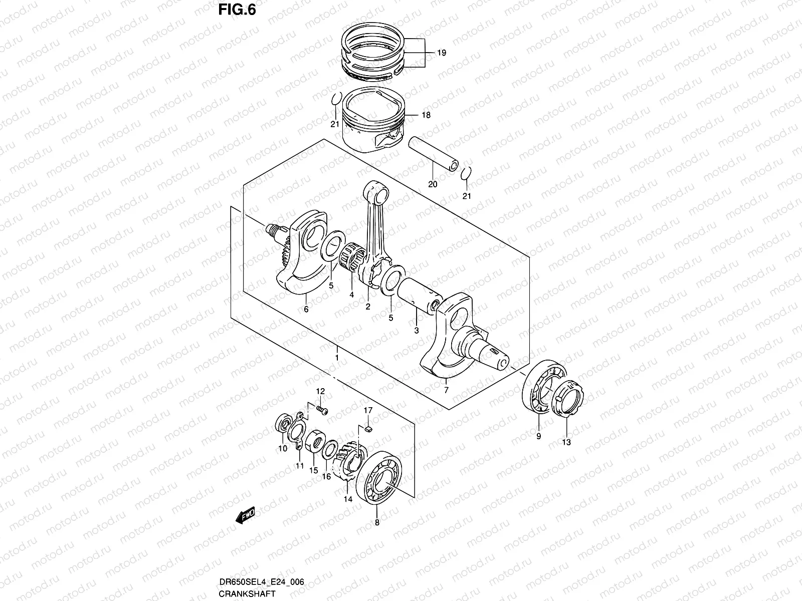 6 - CRANKSHAFT