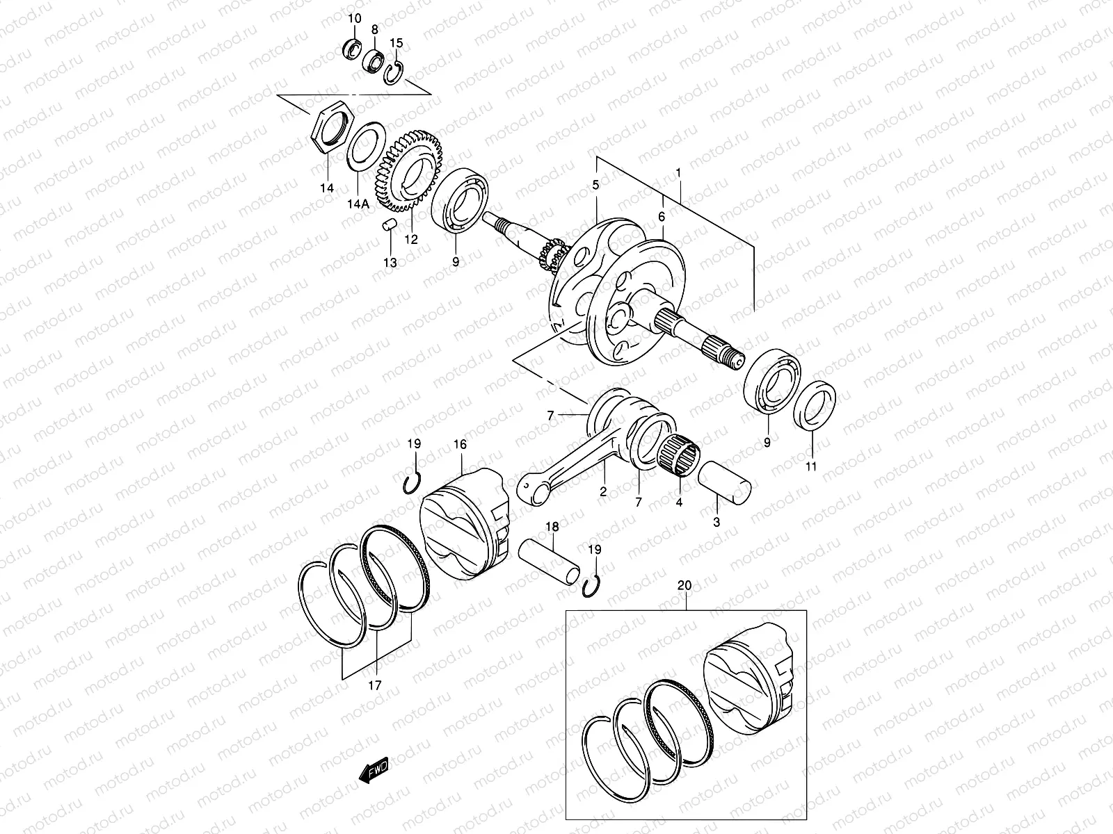 6 - CRANKSHAFT