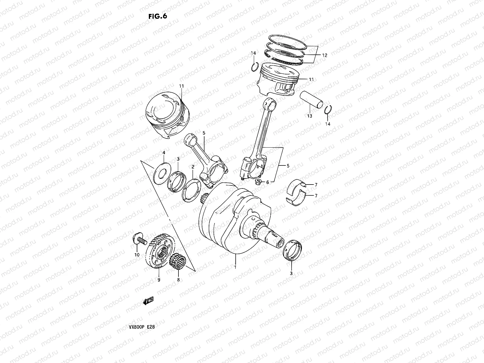 6 - CRANKSHAFT