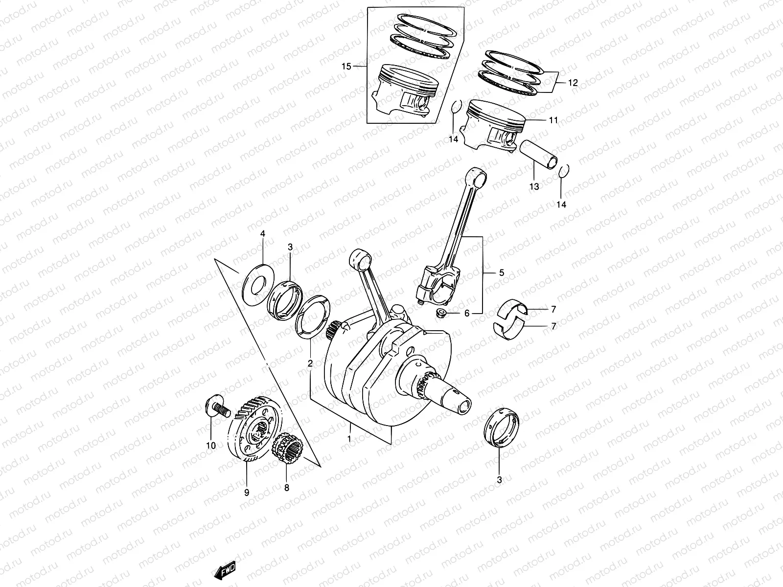 6 - CRANKSHAFT