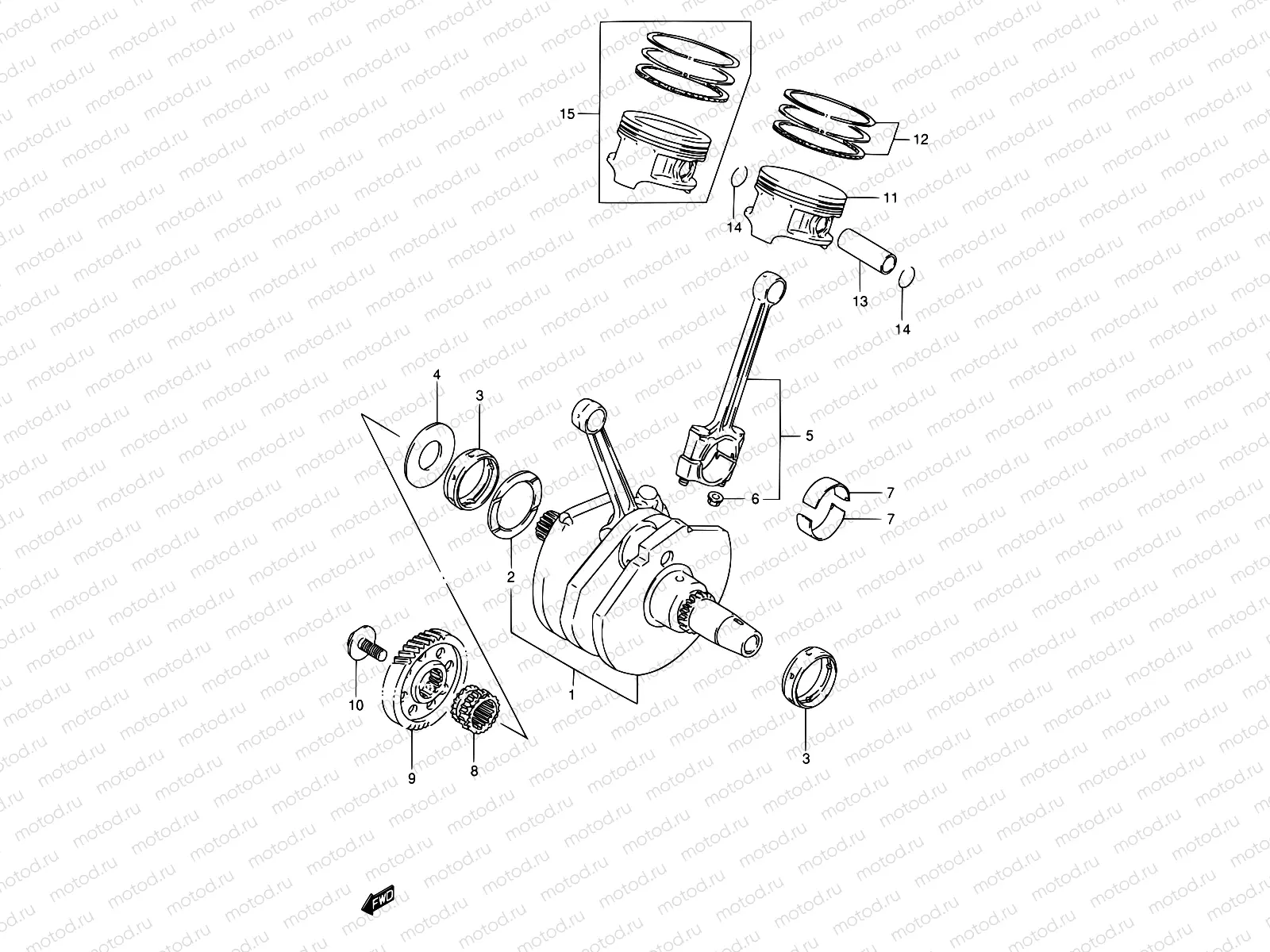 6 - CRANKSHAFT