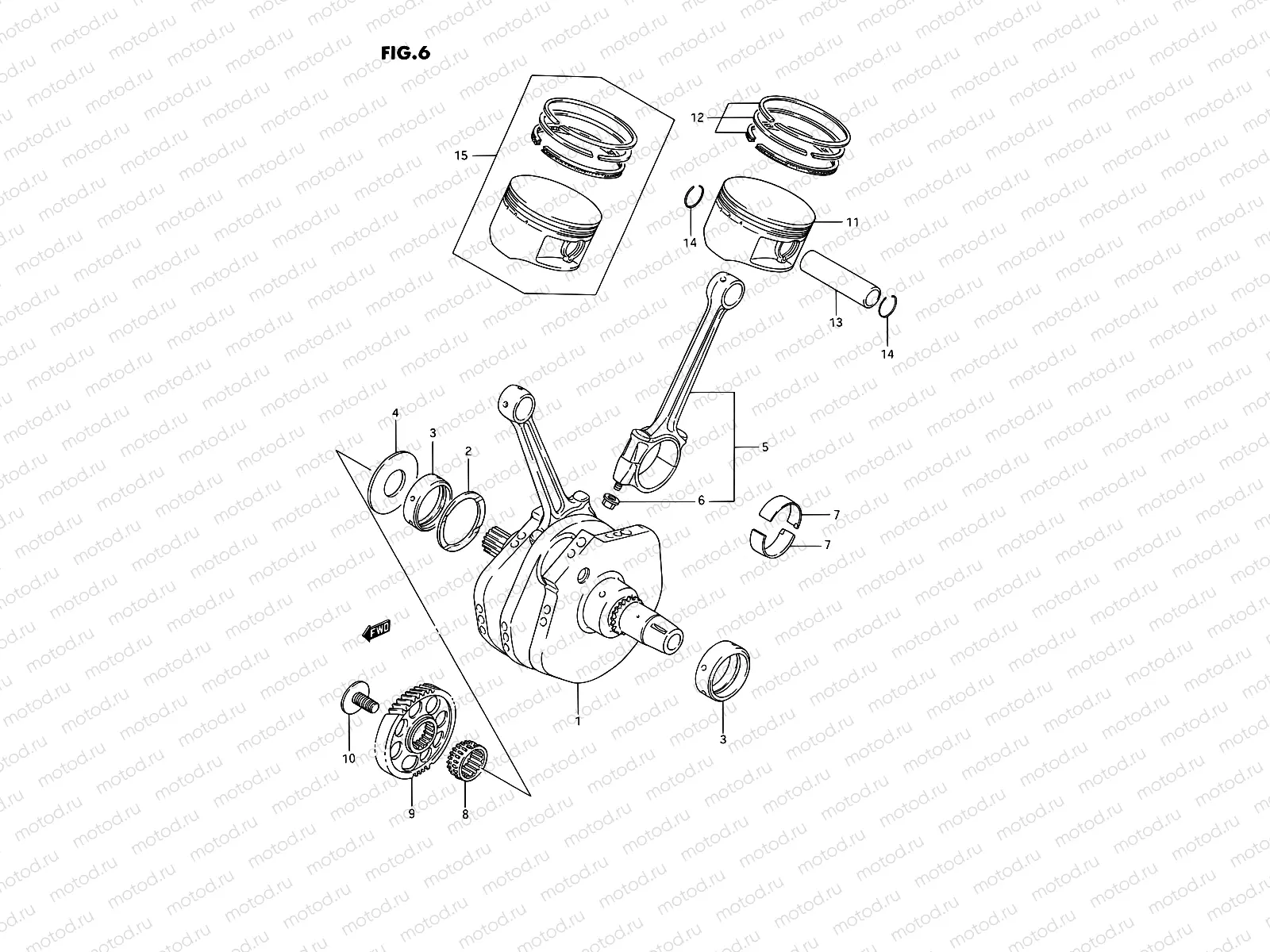 6 - CRANKSHAFT
