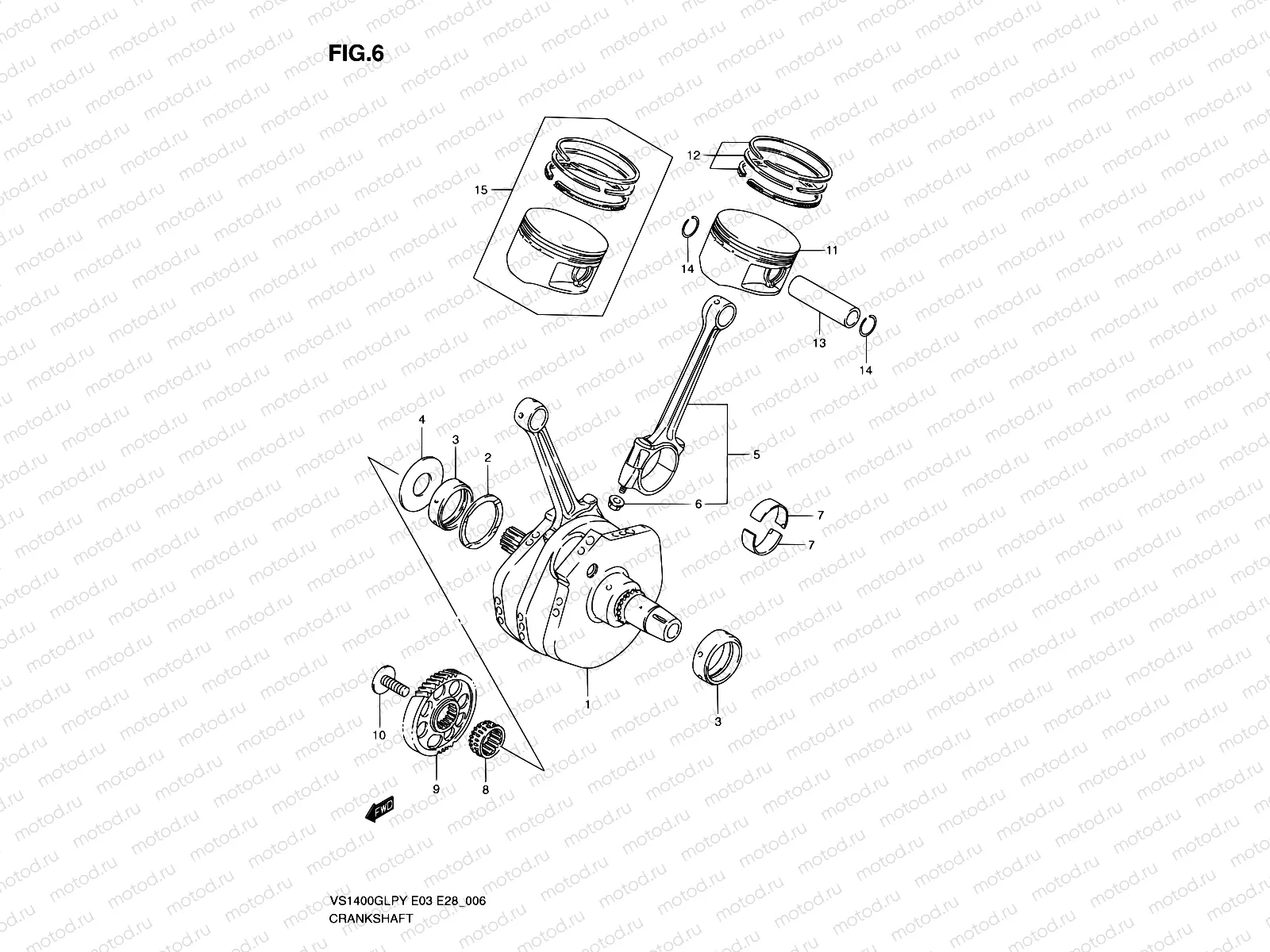 6 - CRANKSHAFT