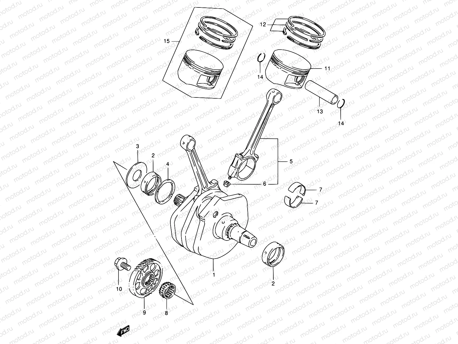 6 - CRANKSHAFT
