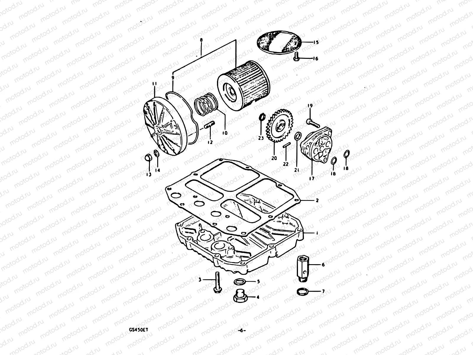 6 - FILTER - OIL PUMP