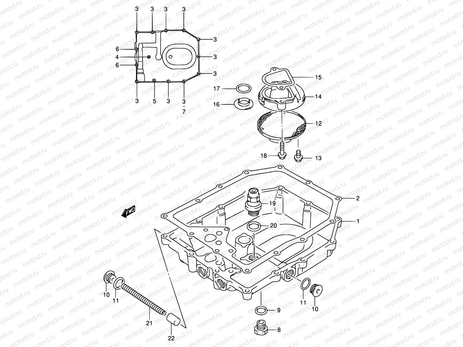 6 - OIL PAN
