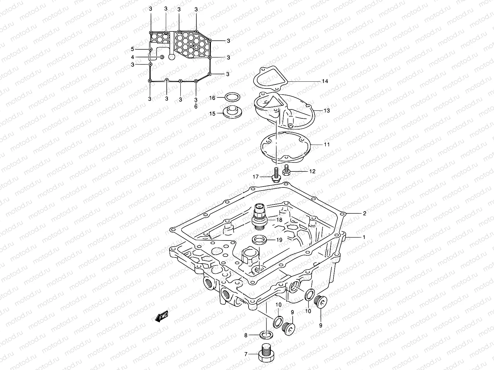 6 - OIL PAN