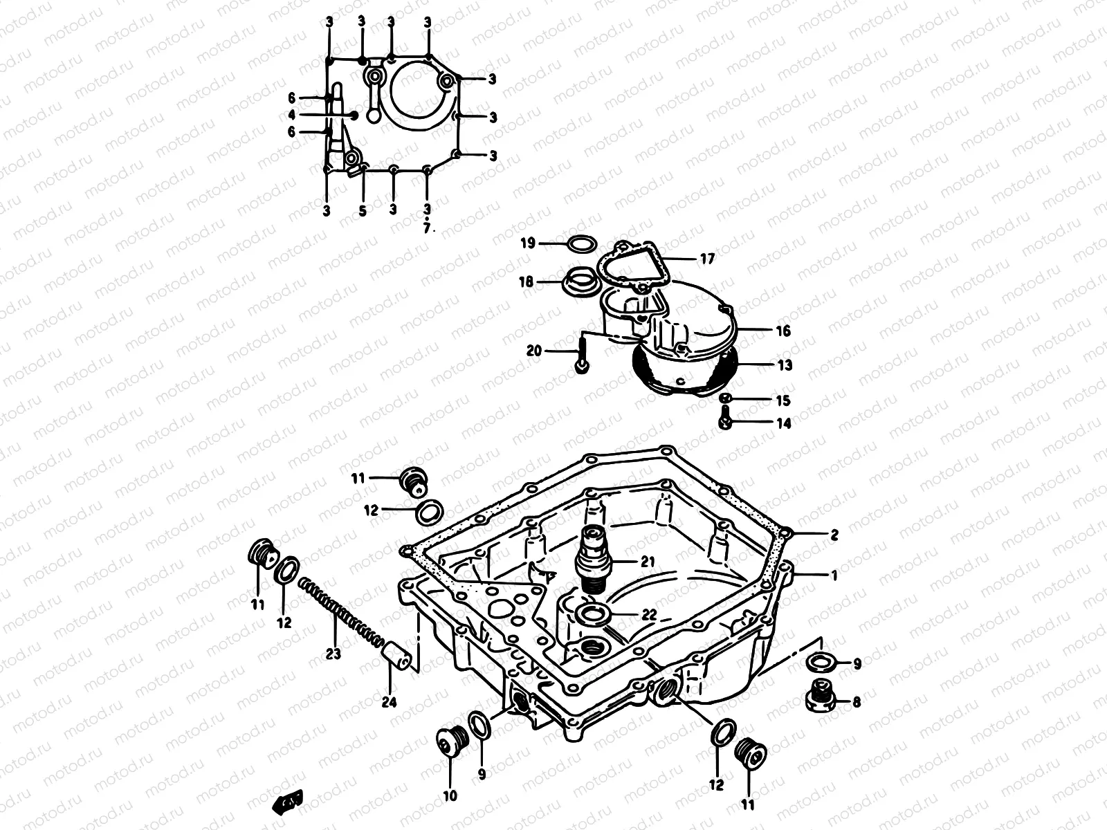 6 - OIL PAN