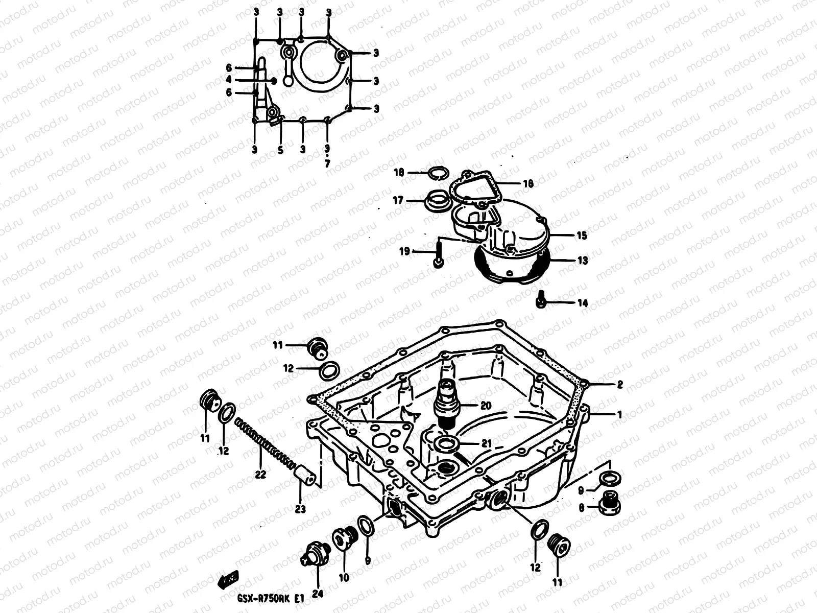 6 - OIL PAN