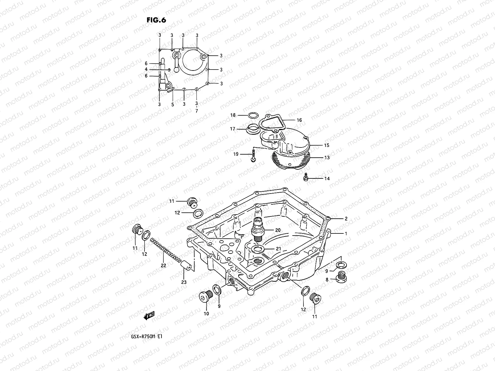 6 - OIL PAN