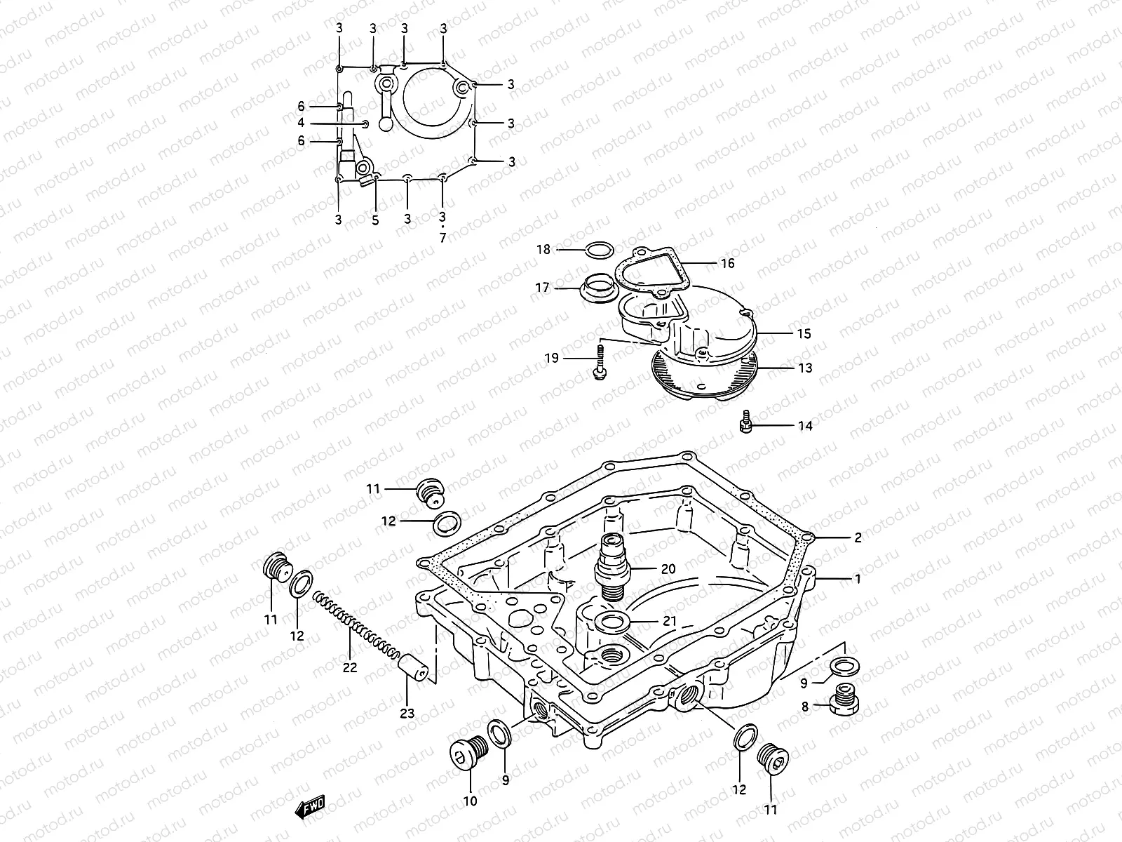 6 - OIL PAN