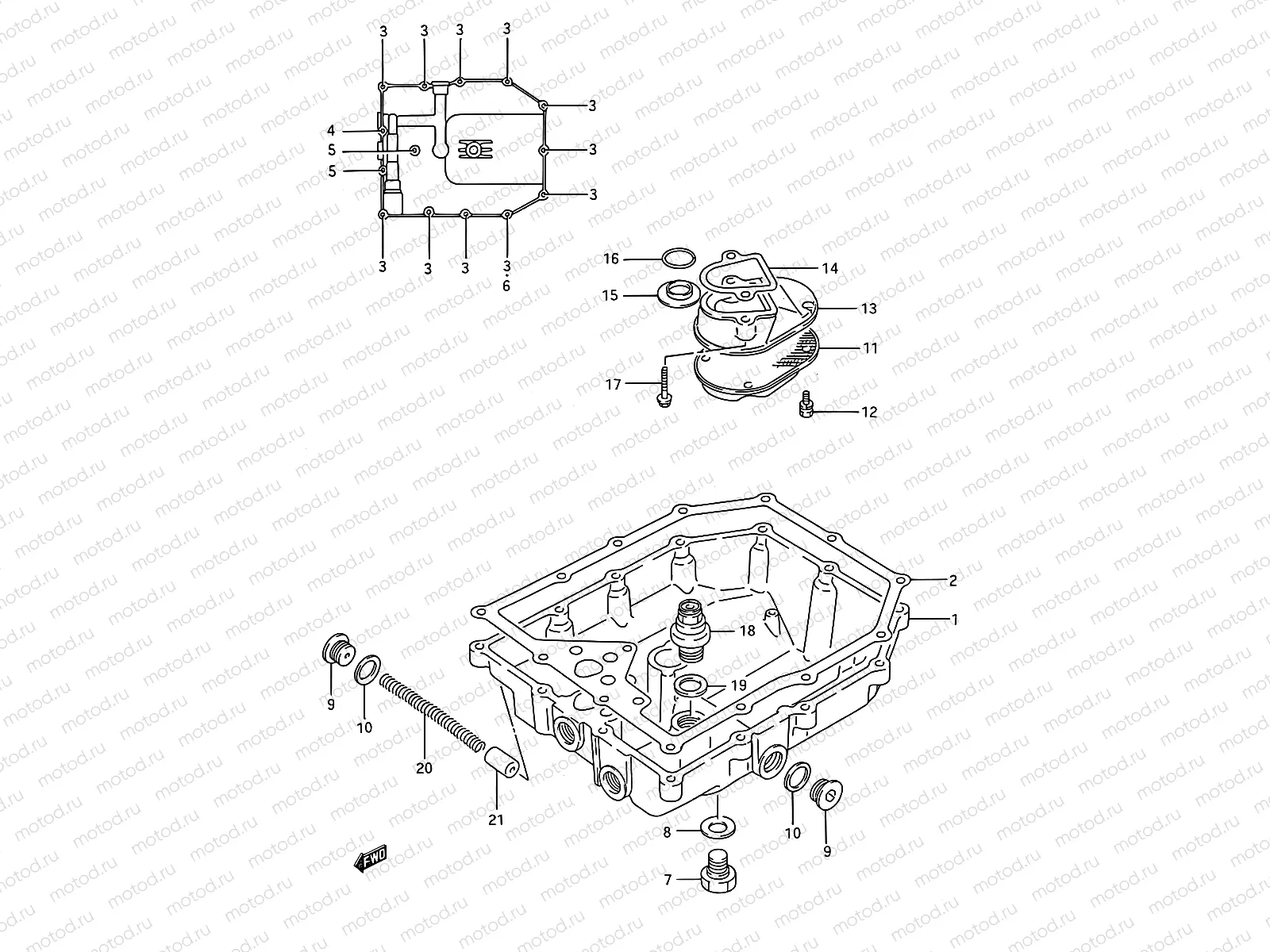 6 - OIL PAN