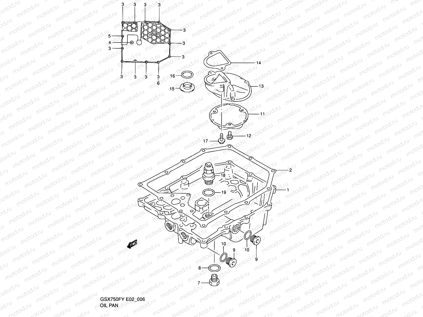 6 - OIL PAN