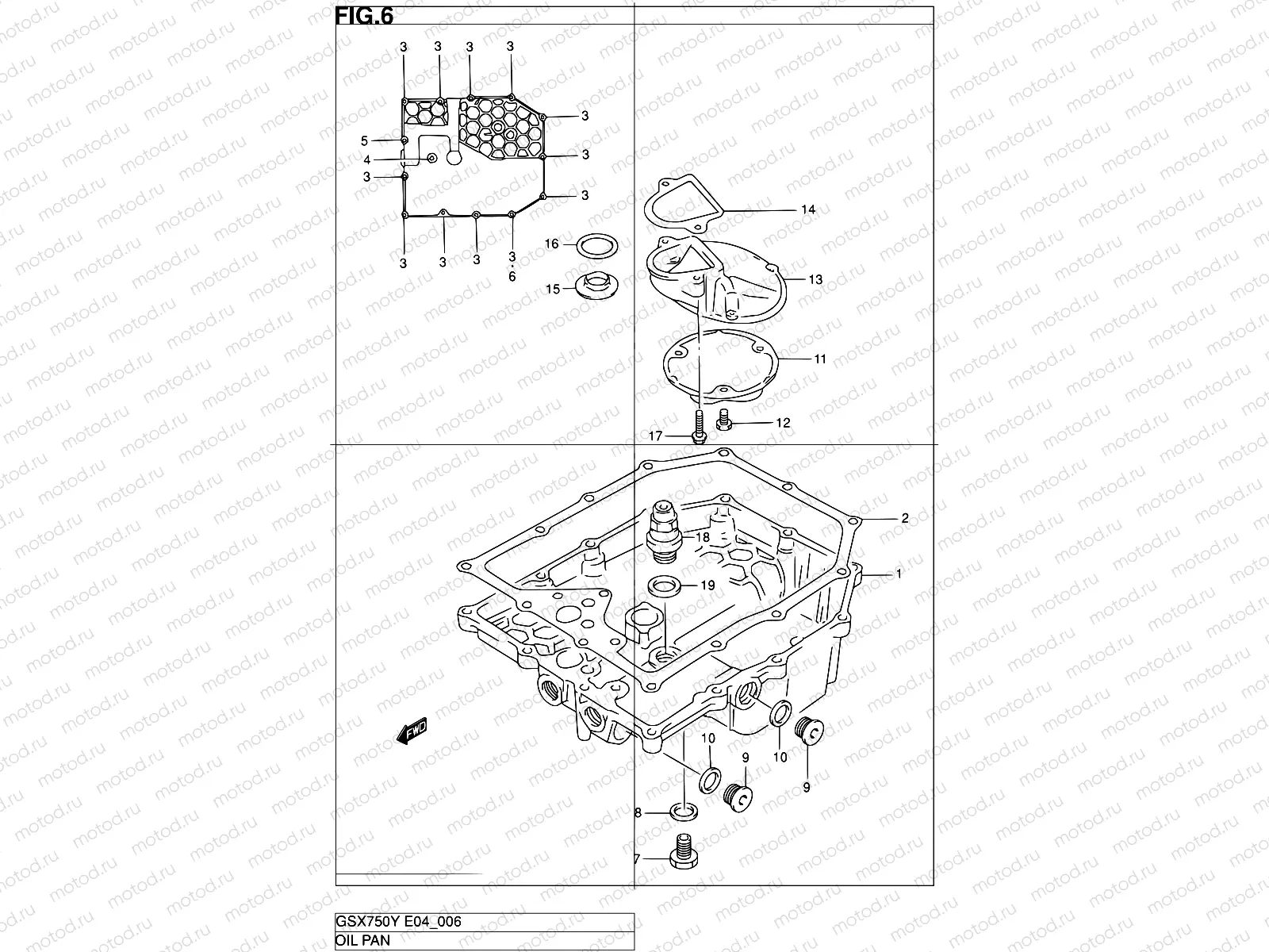 6 - OIL PAN