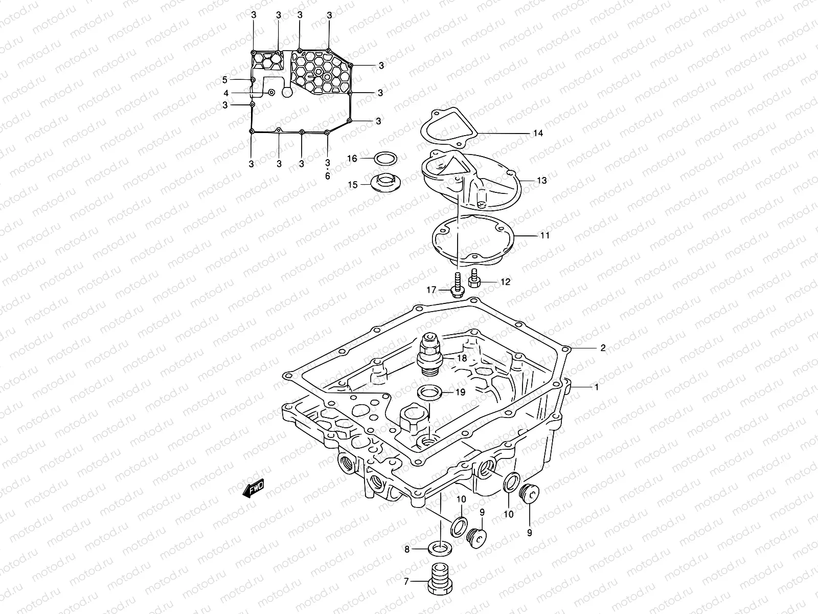 6 - OIL PAN