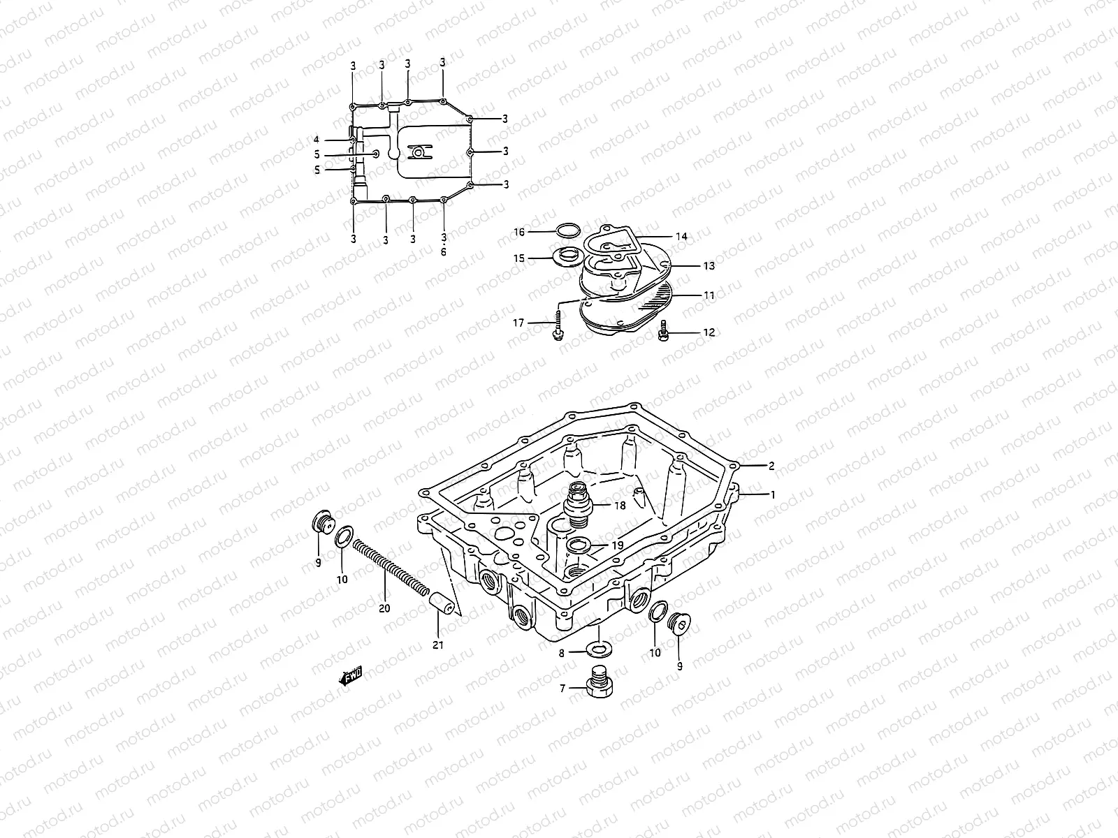 6 - OIL PAN