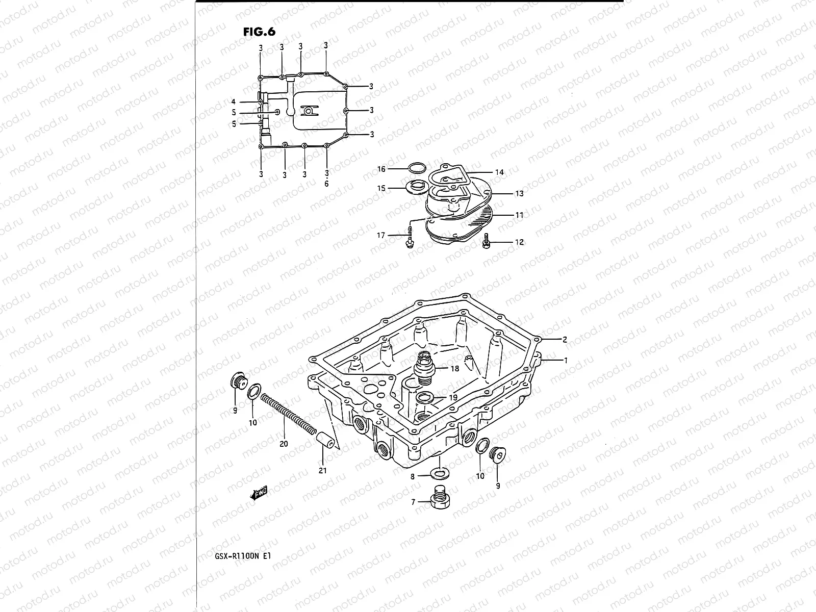 6 - OIL PAN