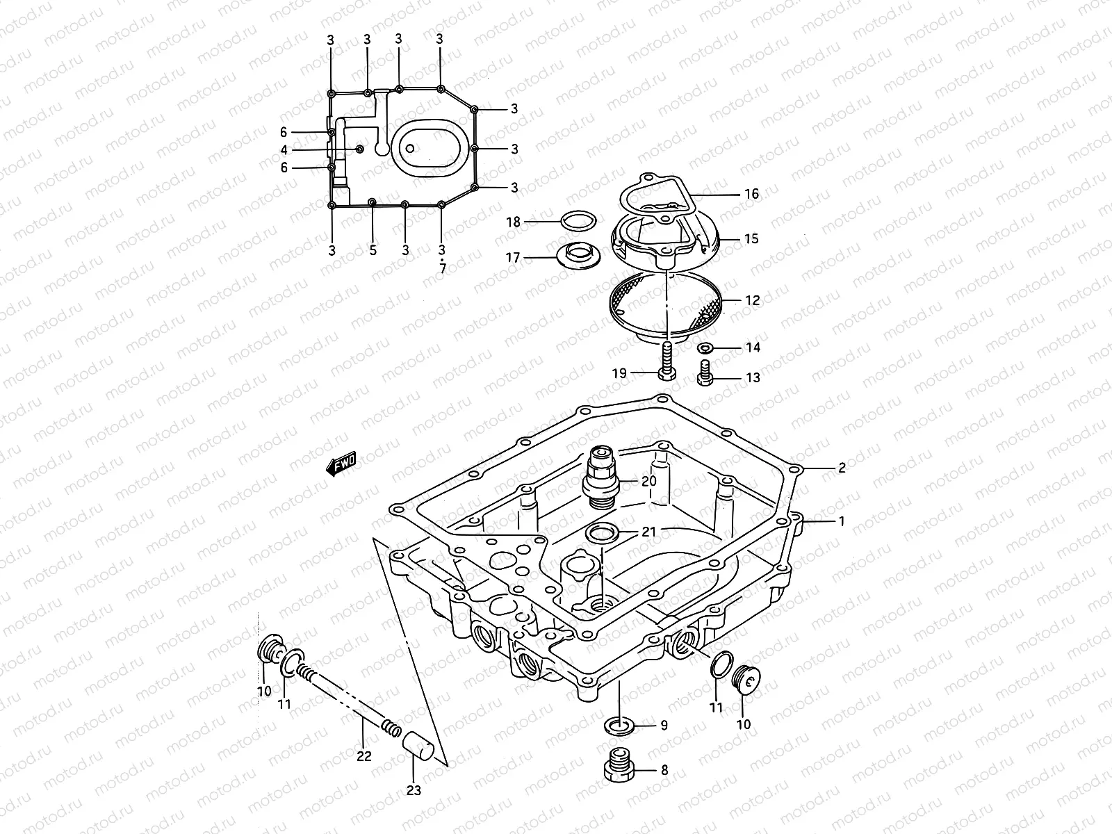 6 - OIL PAN