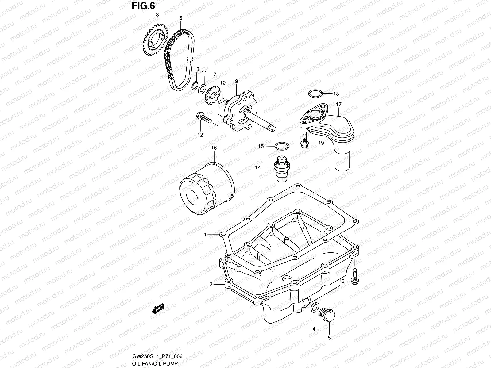 6 - OIL PAN/OIL PUMP