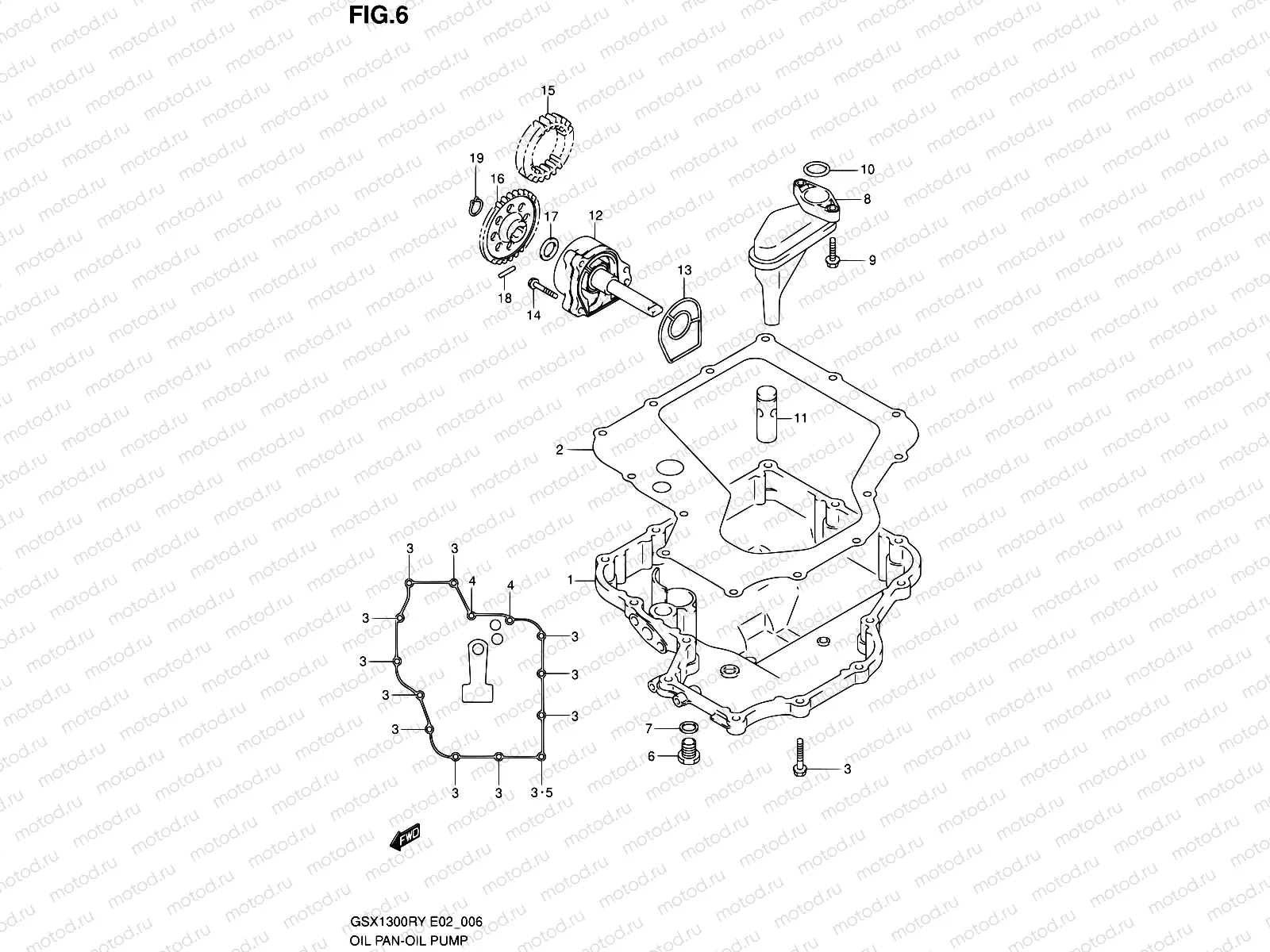 6 - OIL PAN/OIL PUMP