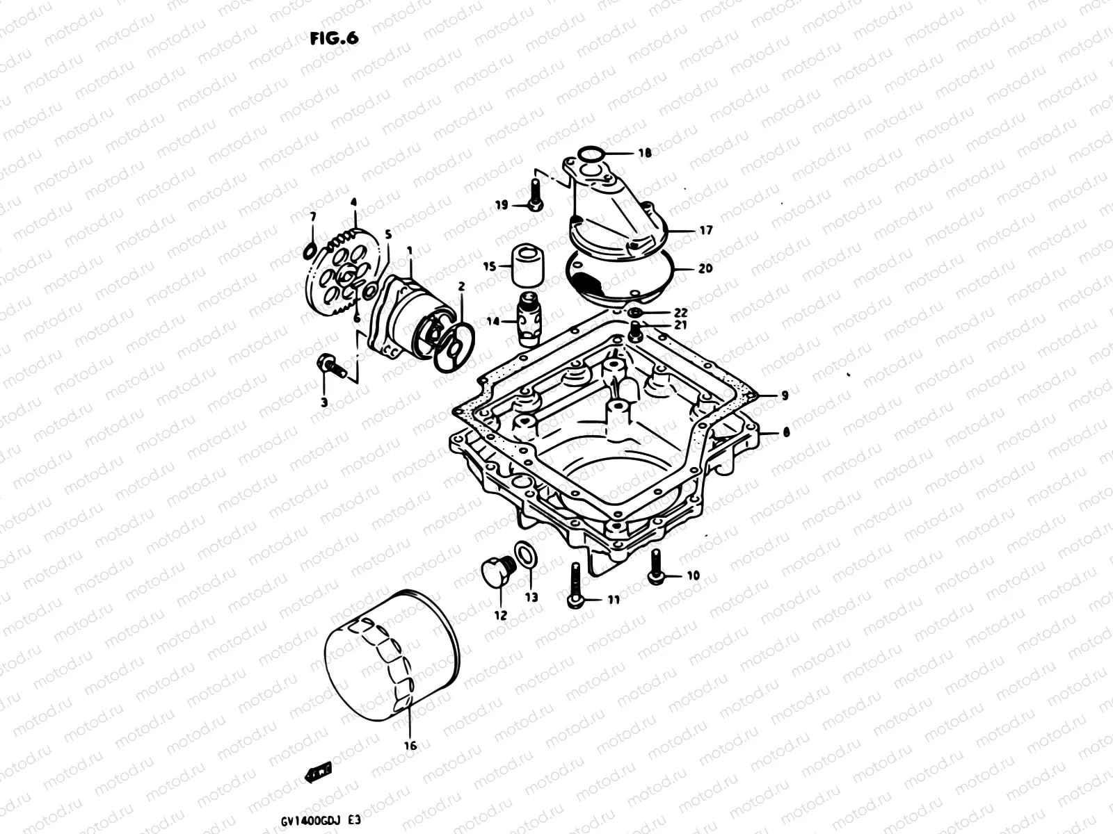 6 - OIL PUMP