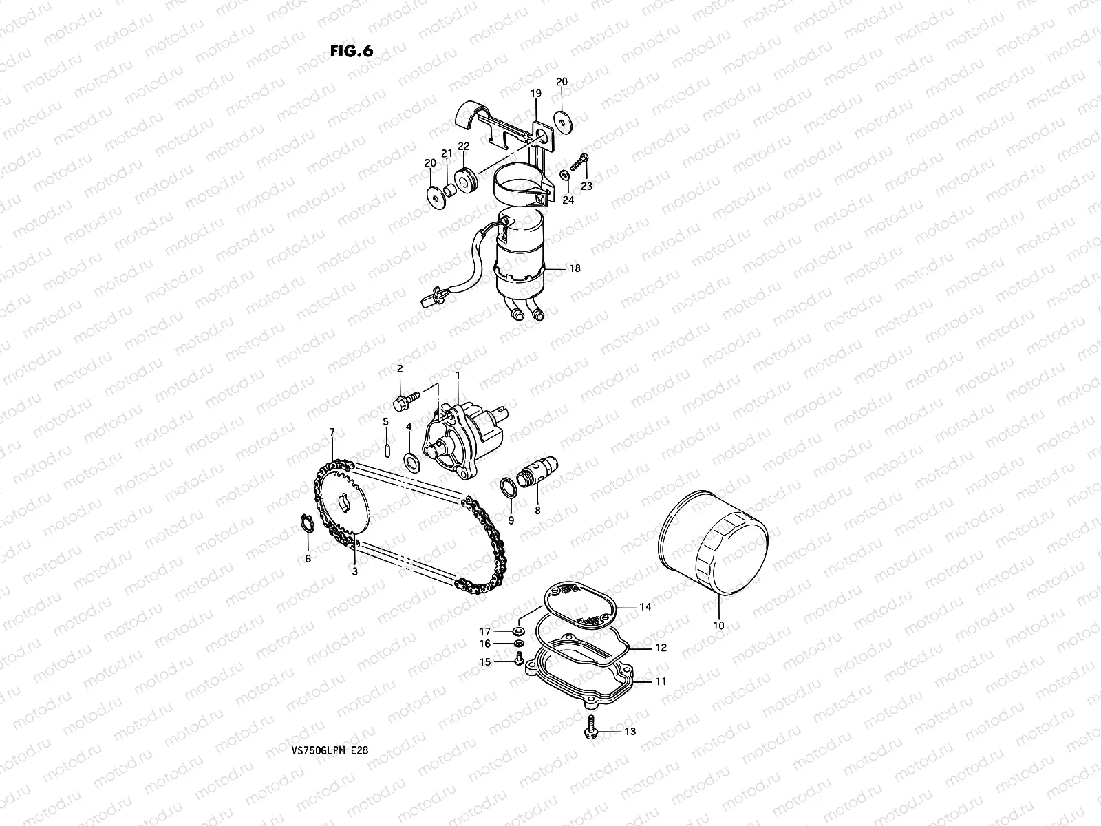 6 - OIL PUMP - FUEL PUMP