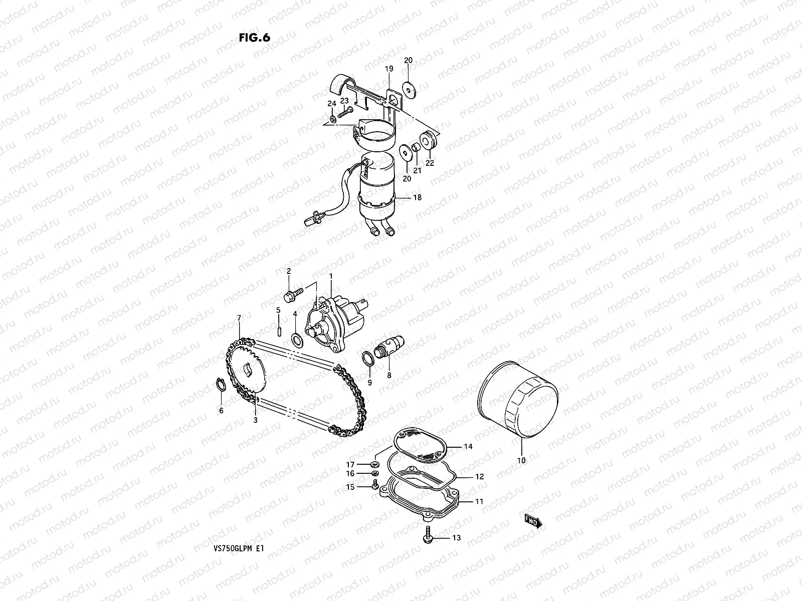 6 - OIL PUMP - FUEL PUMP