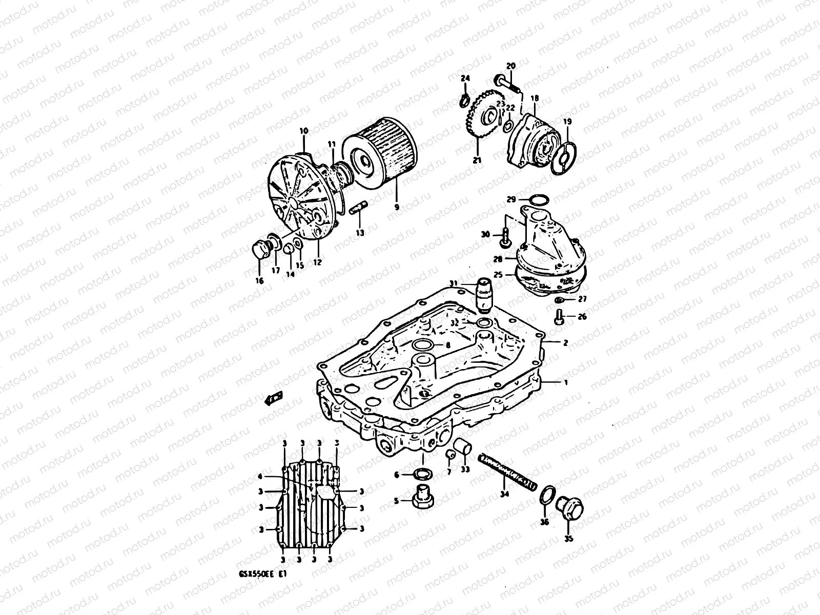 6 - OIL PUMP - OIL FILTER