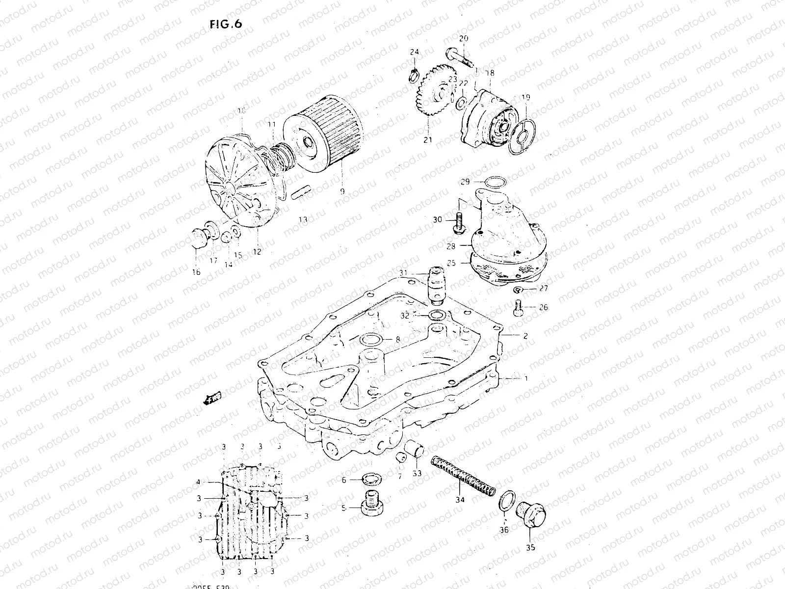 6 - OIL PUMP - OIL FILTER