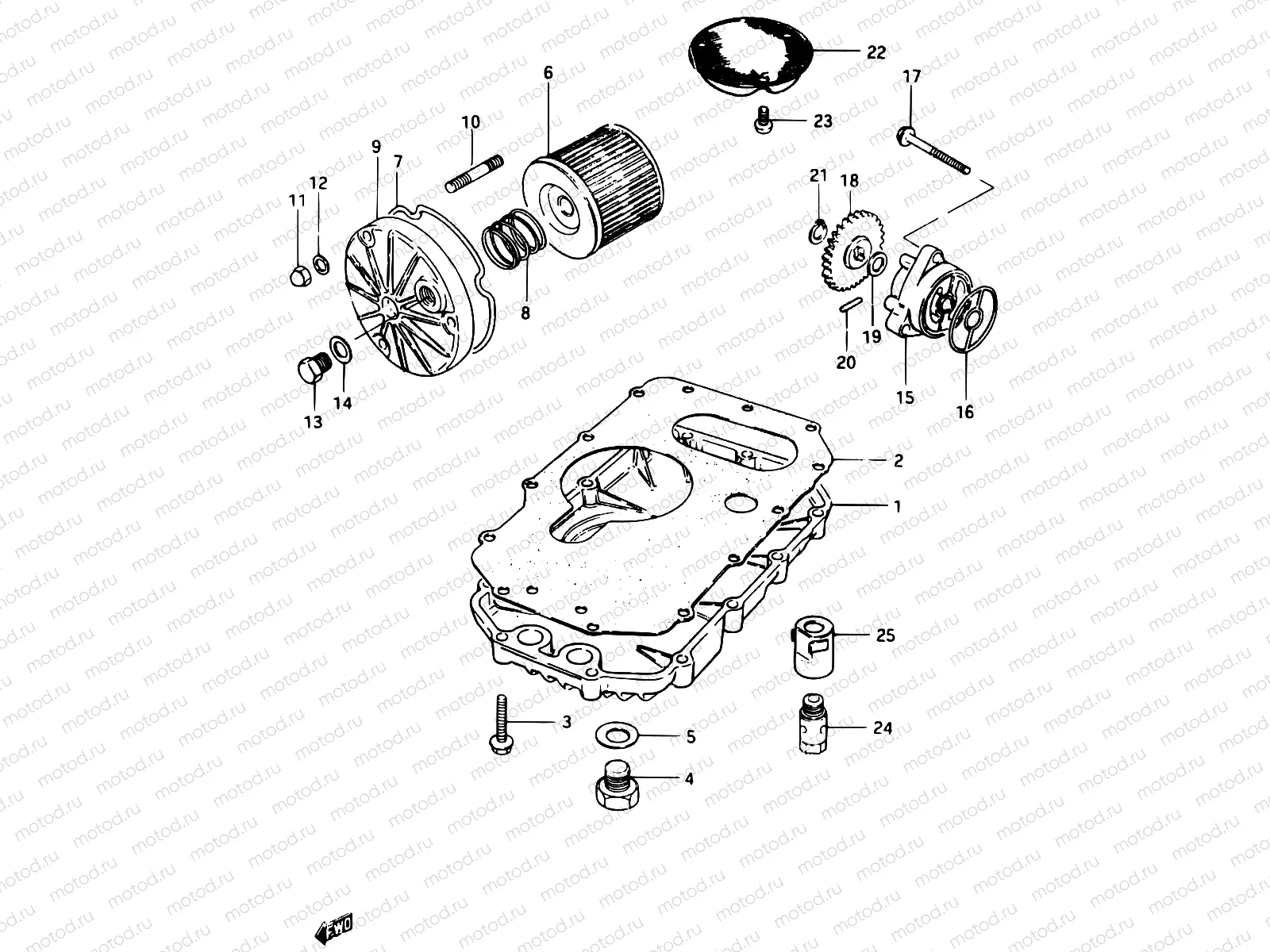 6 - OIL PUMP - OIL FILTER
