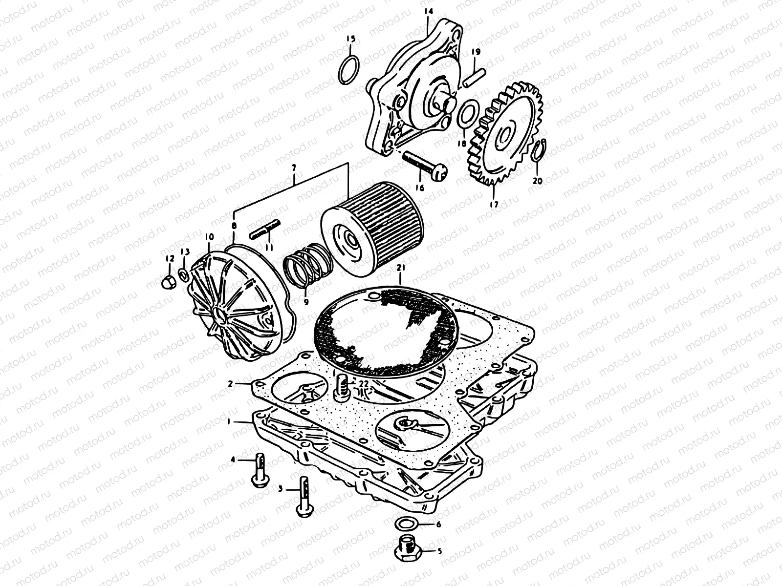 6 - OIL PUMP - OIL FILTER