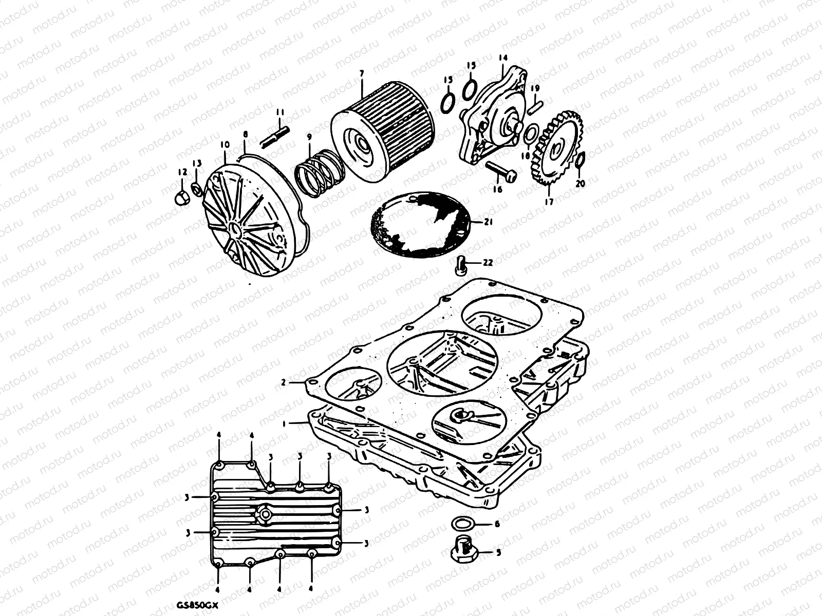 6 - OIL PUMP - OIL FILTER