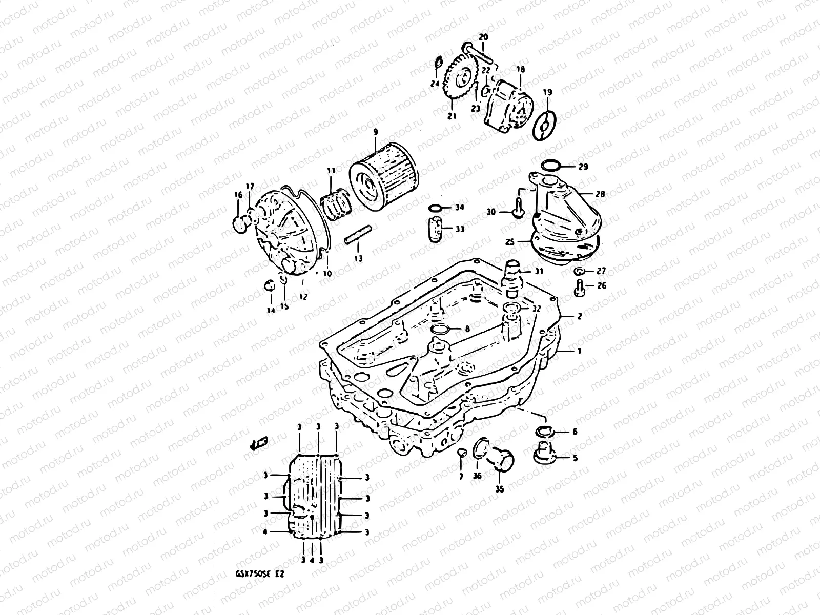 6 - OIL PUMP - OIL FILTER