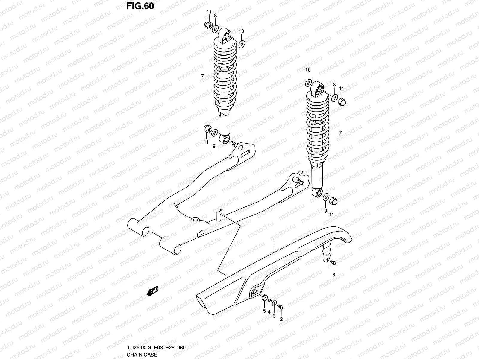 60 - CHAIN CASE