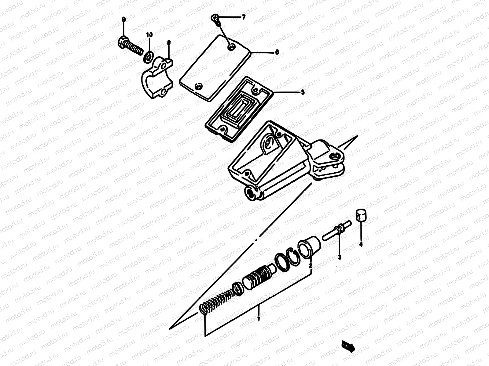 60 - CLUTCH MASTER CYLINDER