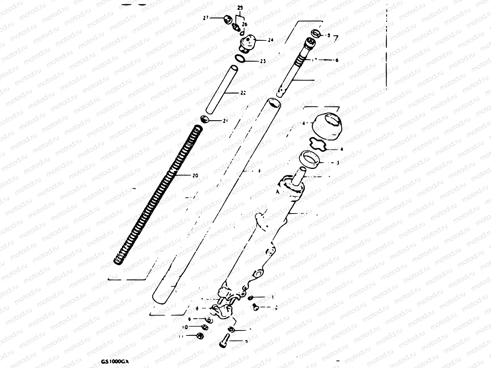 60 - FRONT FORK
