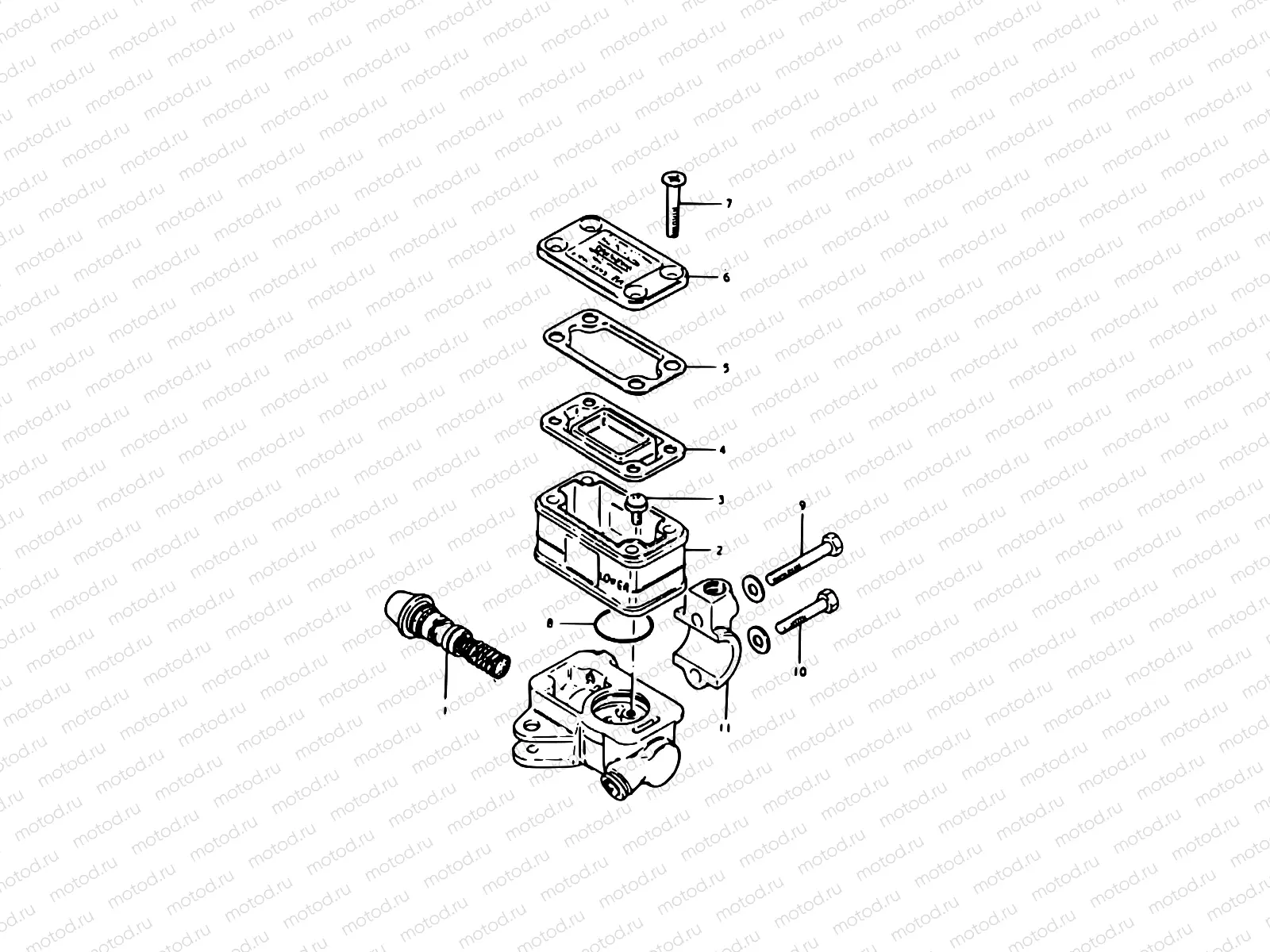 60 - FRONT MASTER CYLINDER