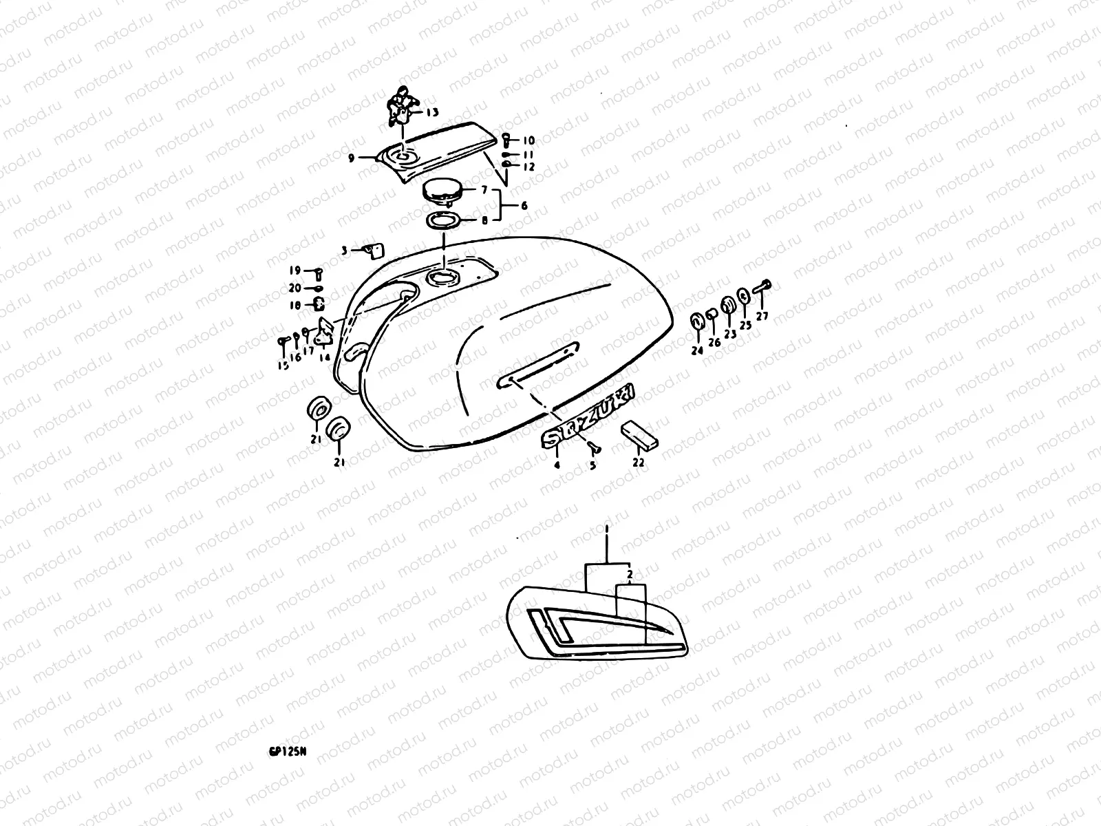 60 - FUEL TANK (E35)