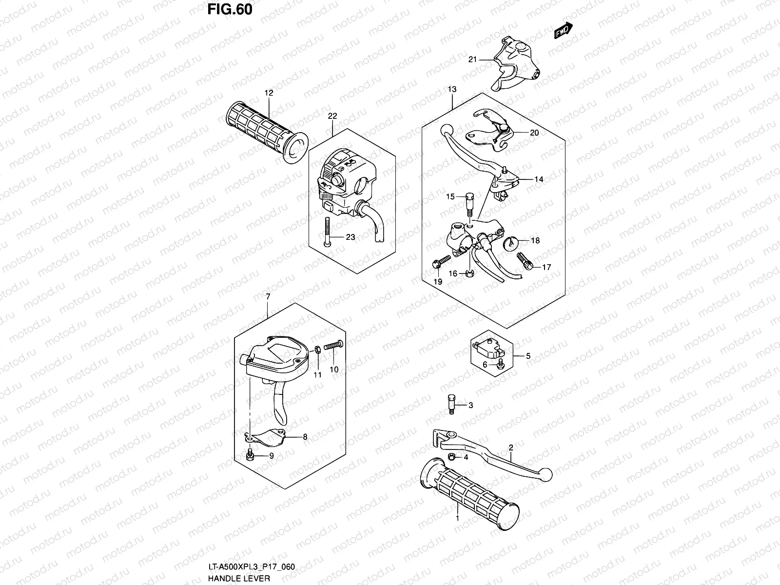 60 - HANDLE LEVER