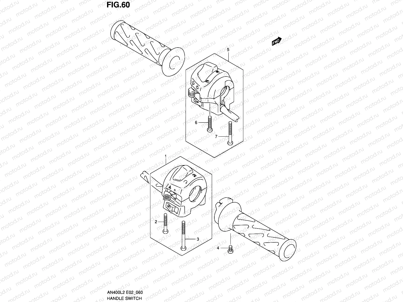 60 - HANDLE SWITCH