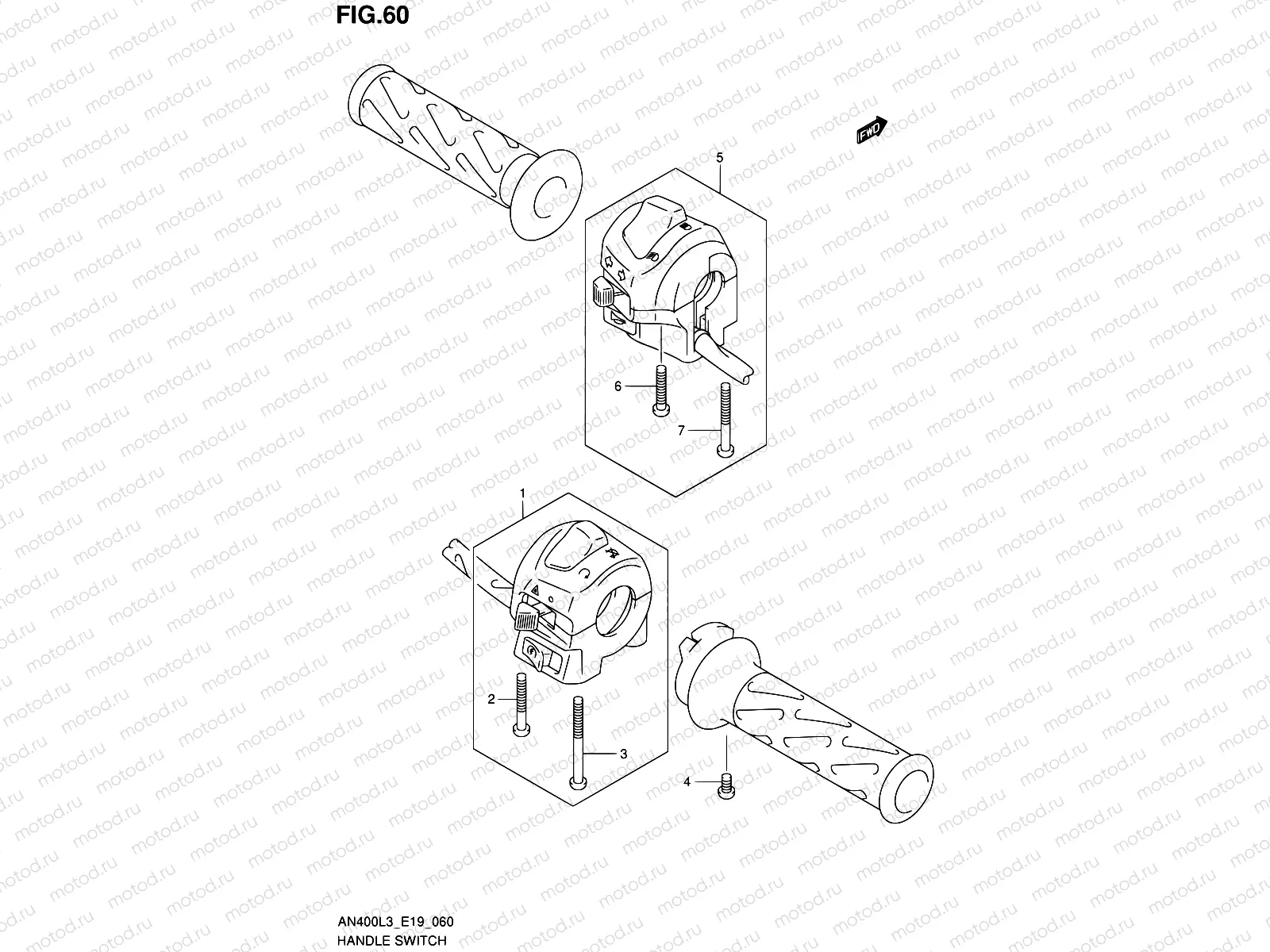 60 - HANDLE SWITCH