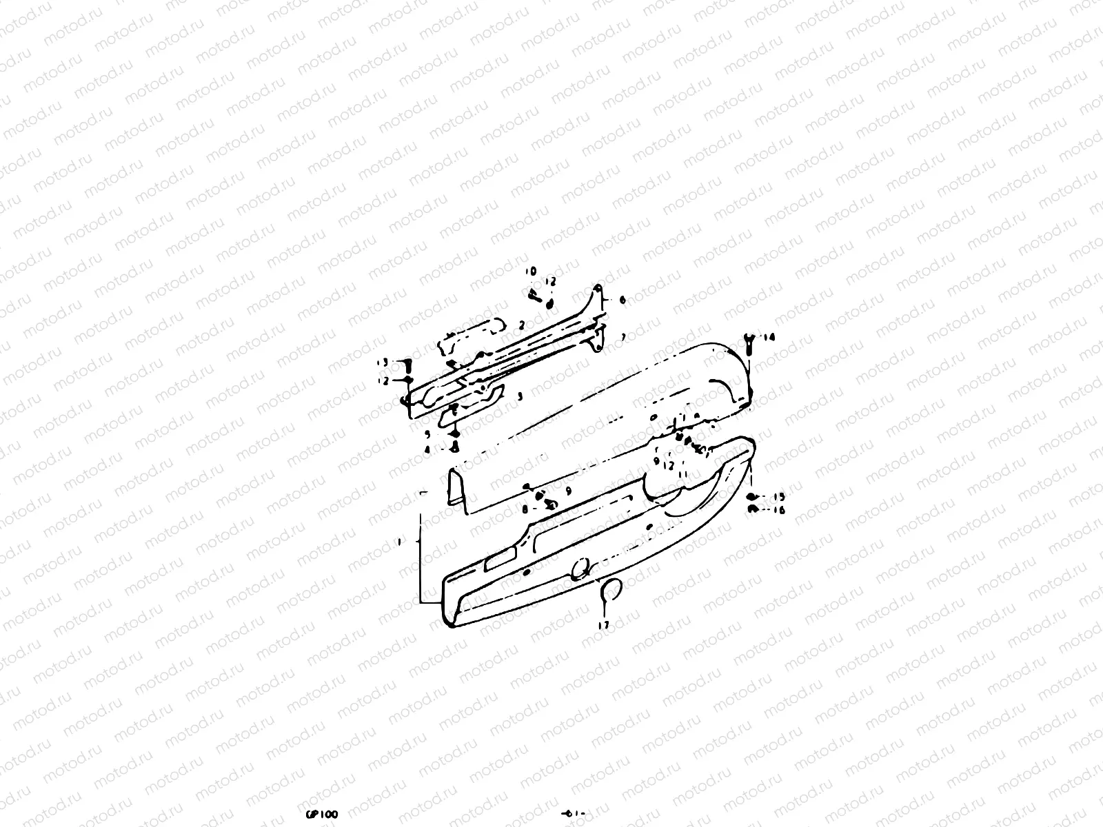 61 - CHAIN CASE (E06, E13)