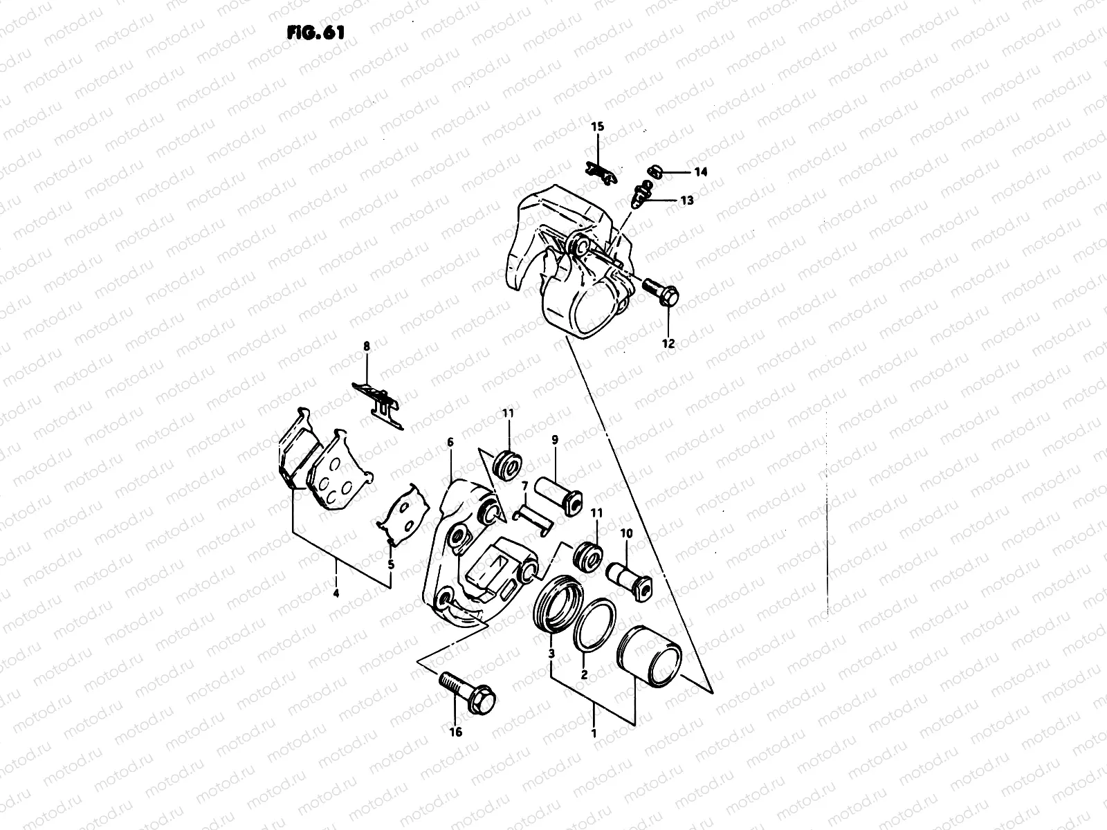 61 - FRONT CALIPERS