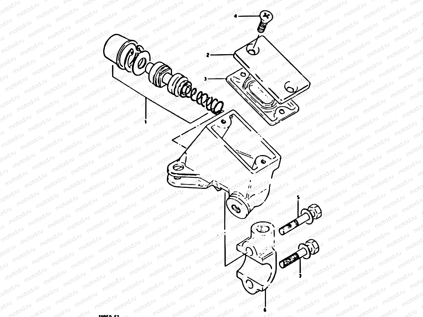 61 - FRONT MASTER CYLINDER