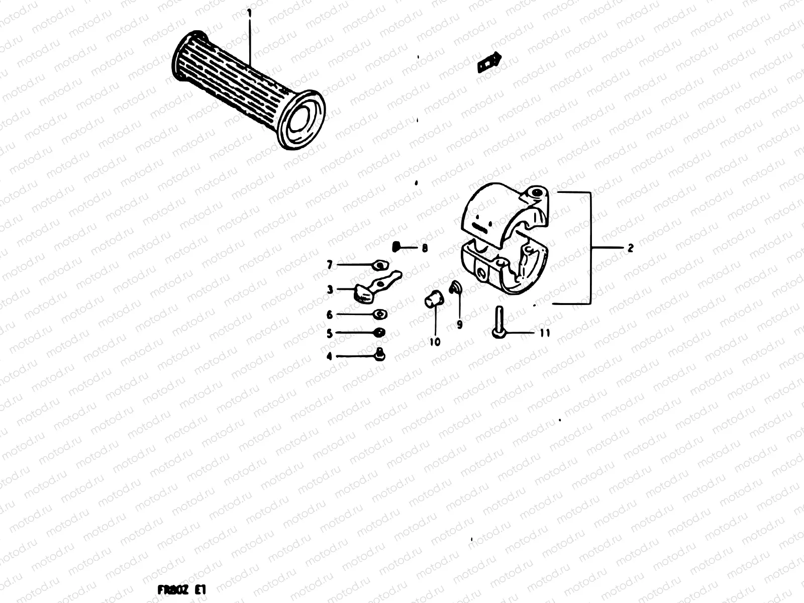 61 - LEFT HANDLE SWITCH (E02)