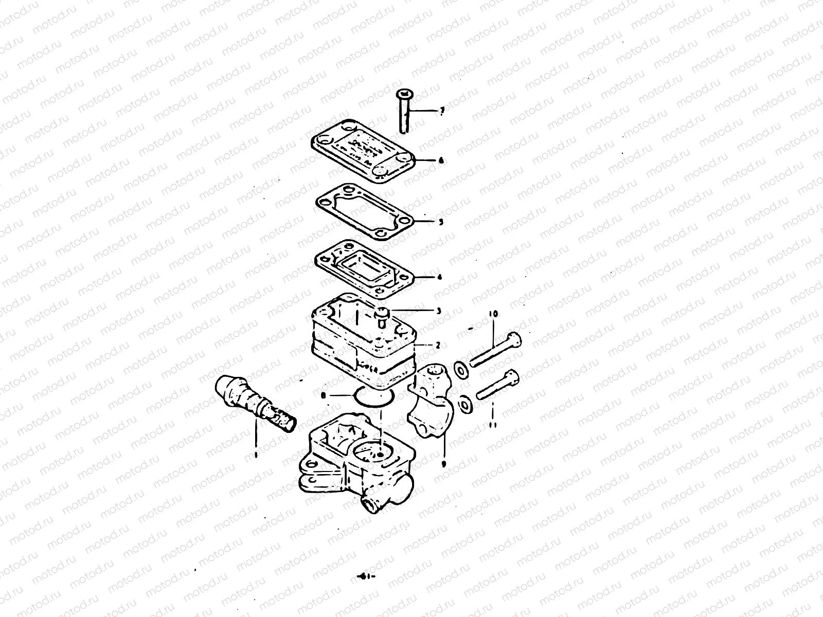 61 - MASTER CYLINDER (SINGLE DISK)