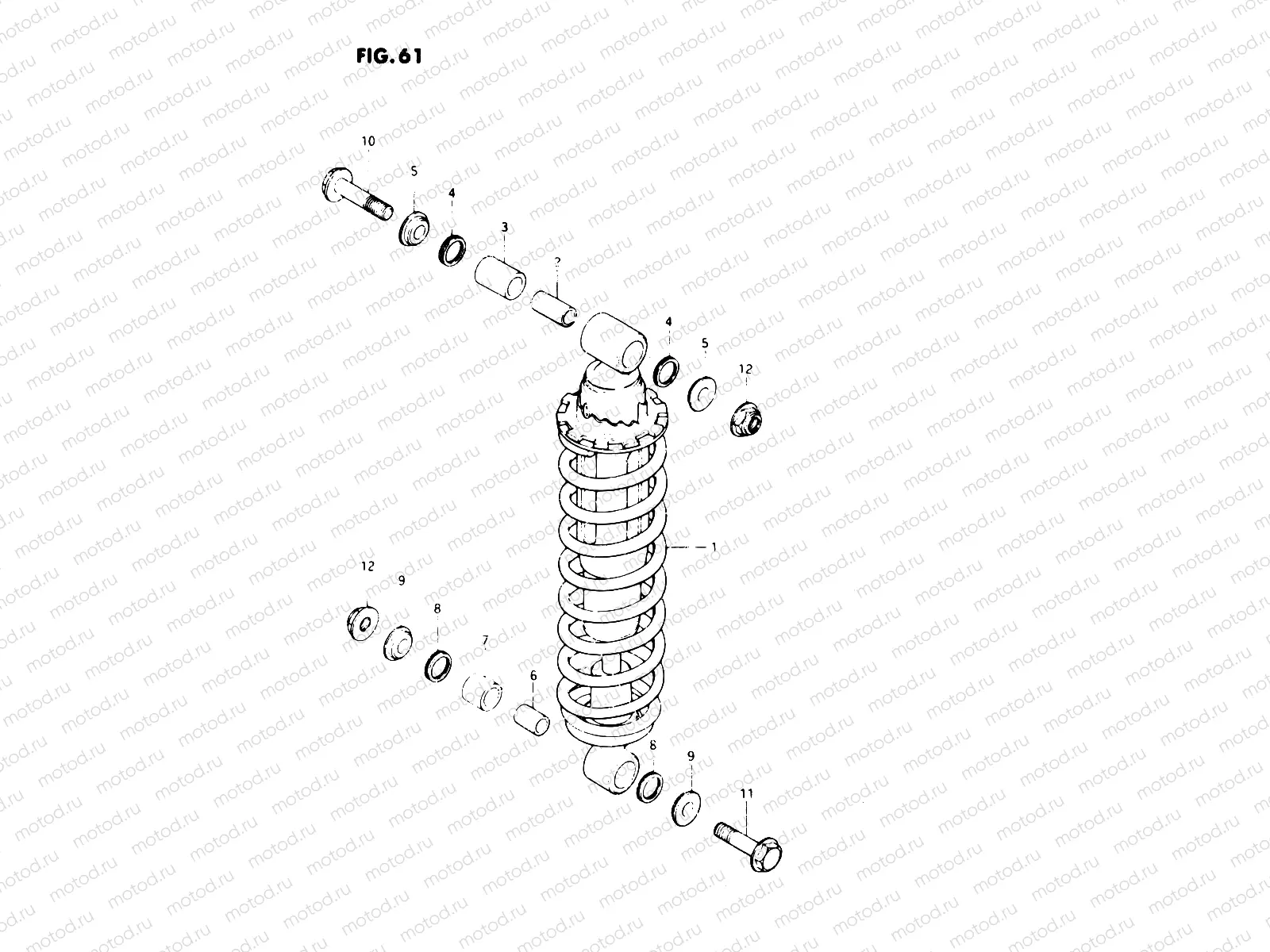 61 - SHOCK ABSORBER