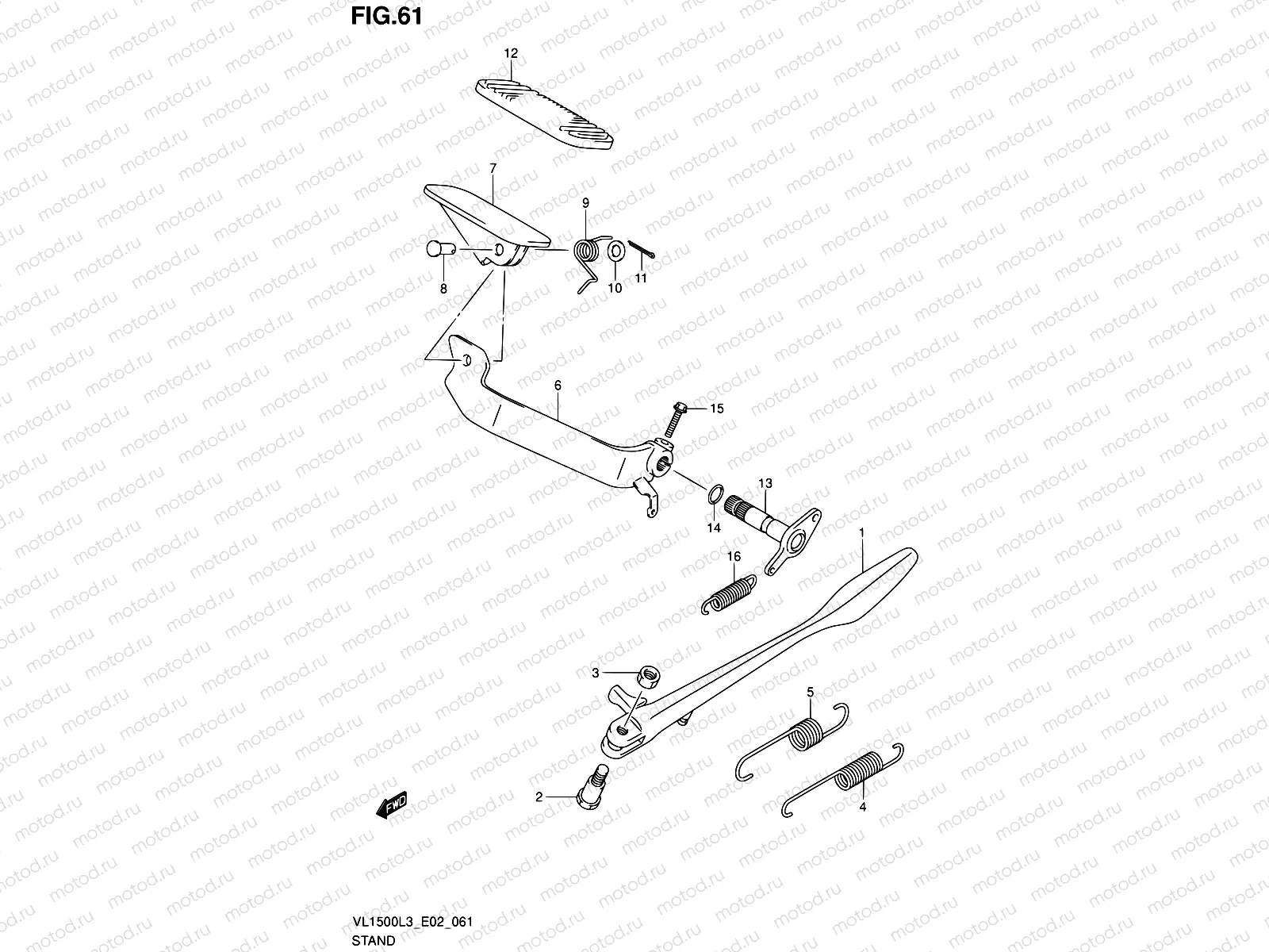 61 - STAND (VL1500L3 E19)