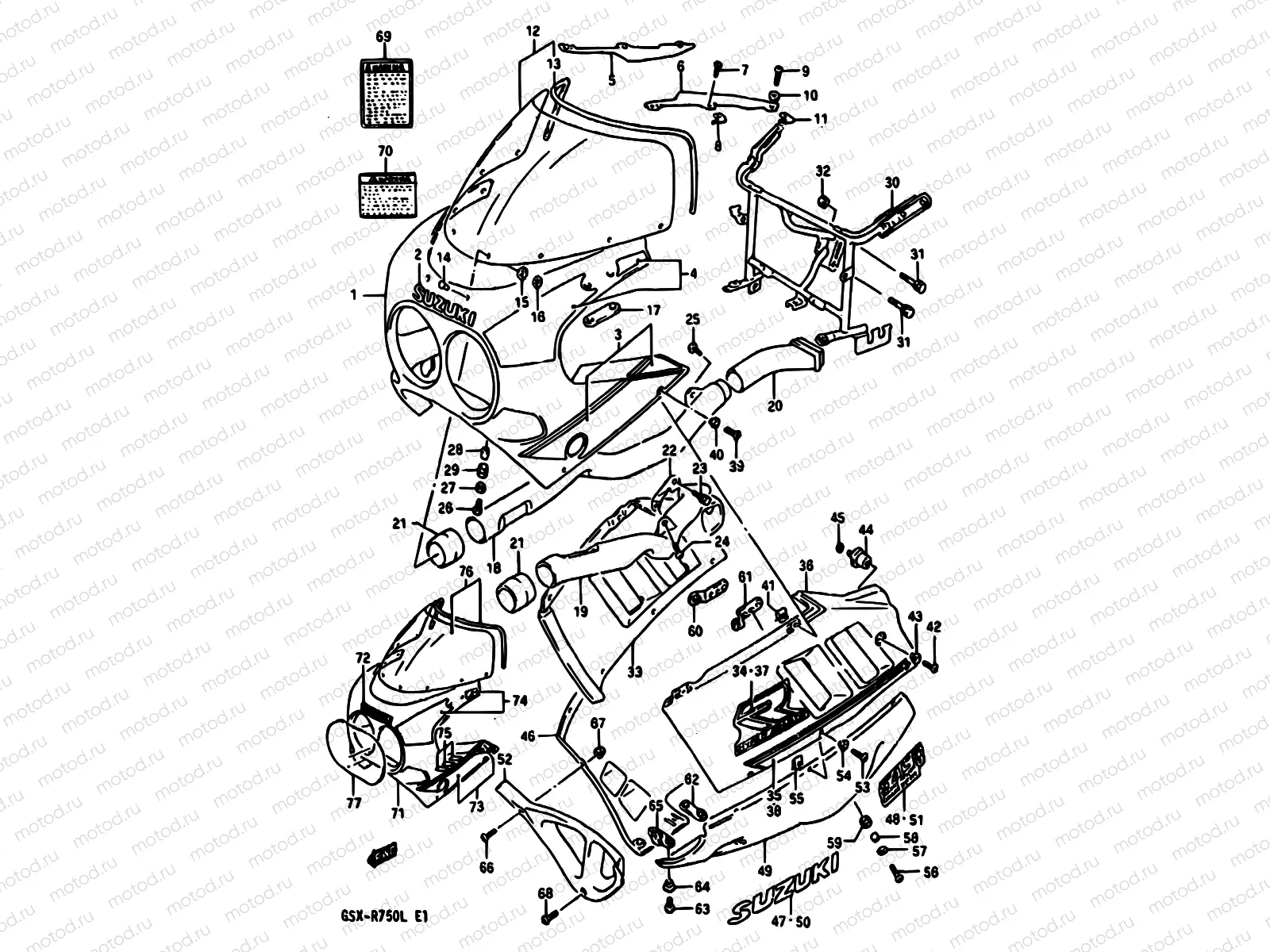 62 - COWLING (MODEL L 3CG)