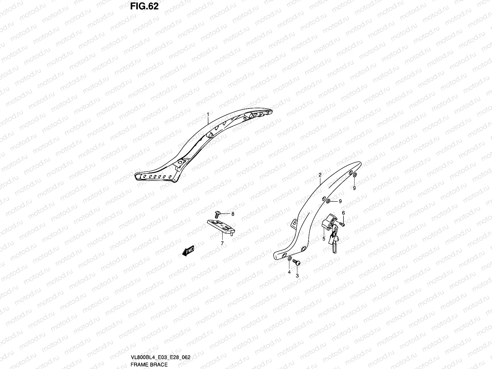 62 - FRAME BRACE